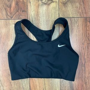 Black Nike sports bra